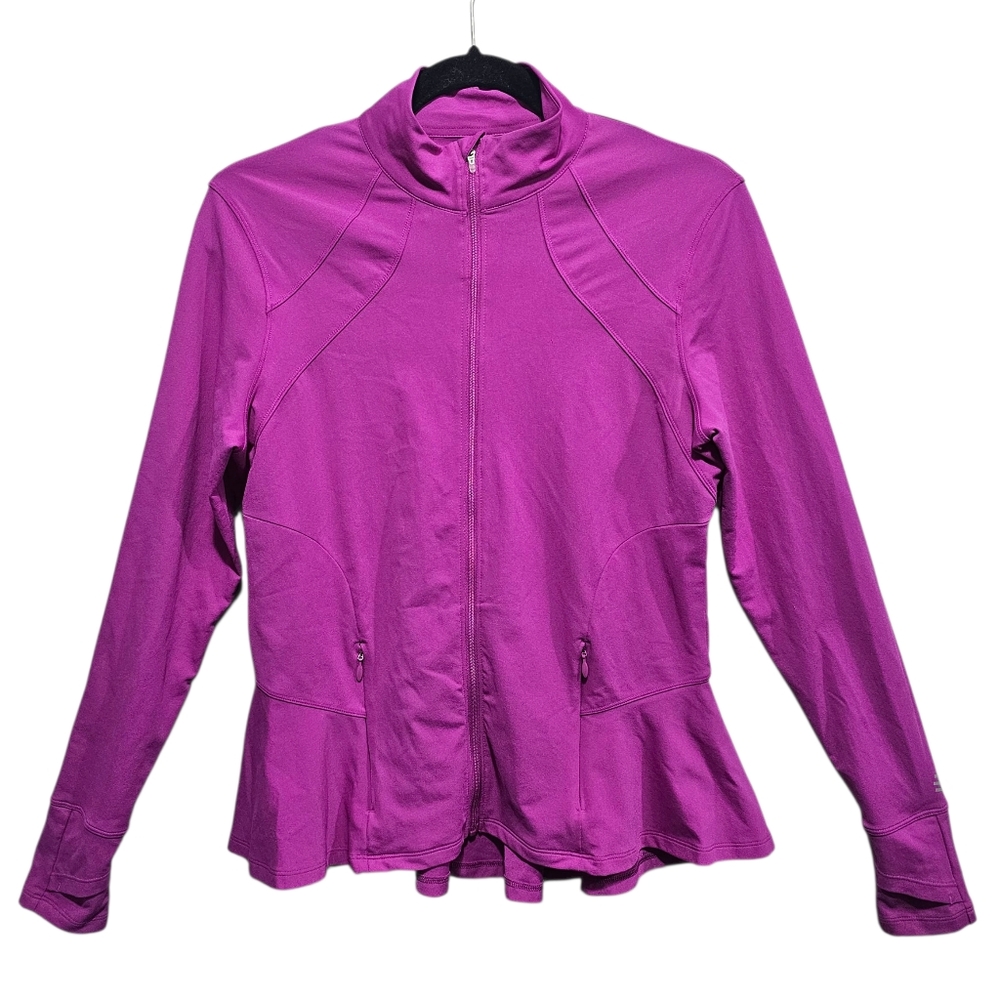 Coolibar Women’s Sz Small Diamond‎ Cove Full Zip Swim Jacket UPF+50